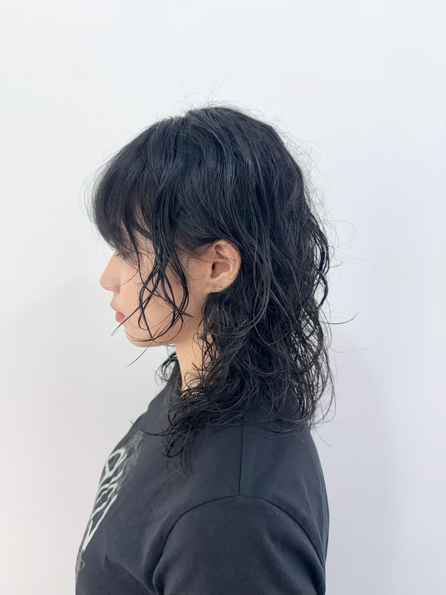 빈티지펌 · 하이레이어드컷