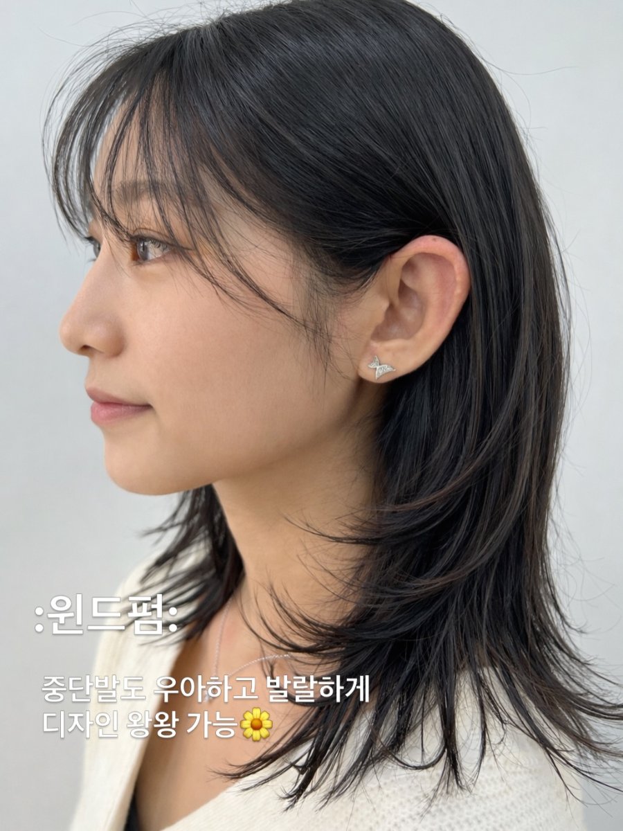 레이어드컷 · 볼륨매직