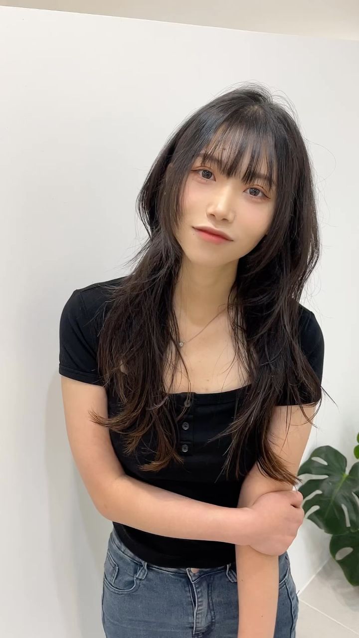 레이어드펌 · 레이어드컷