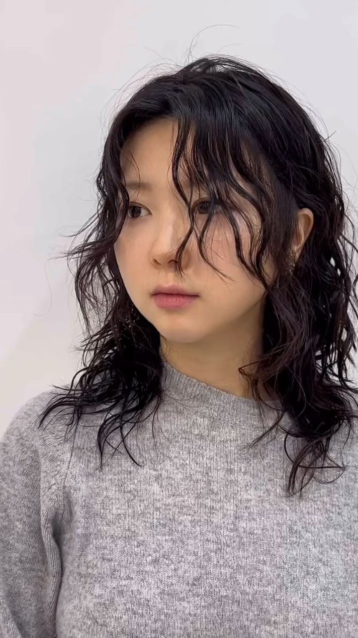 허쉬히피펌 · 단발