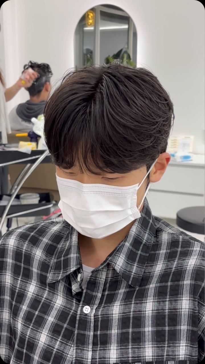 아이롱펌 · 시스루펌