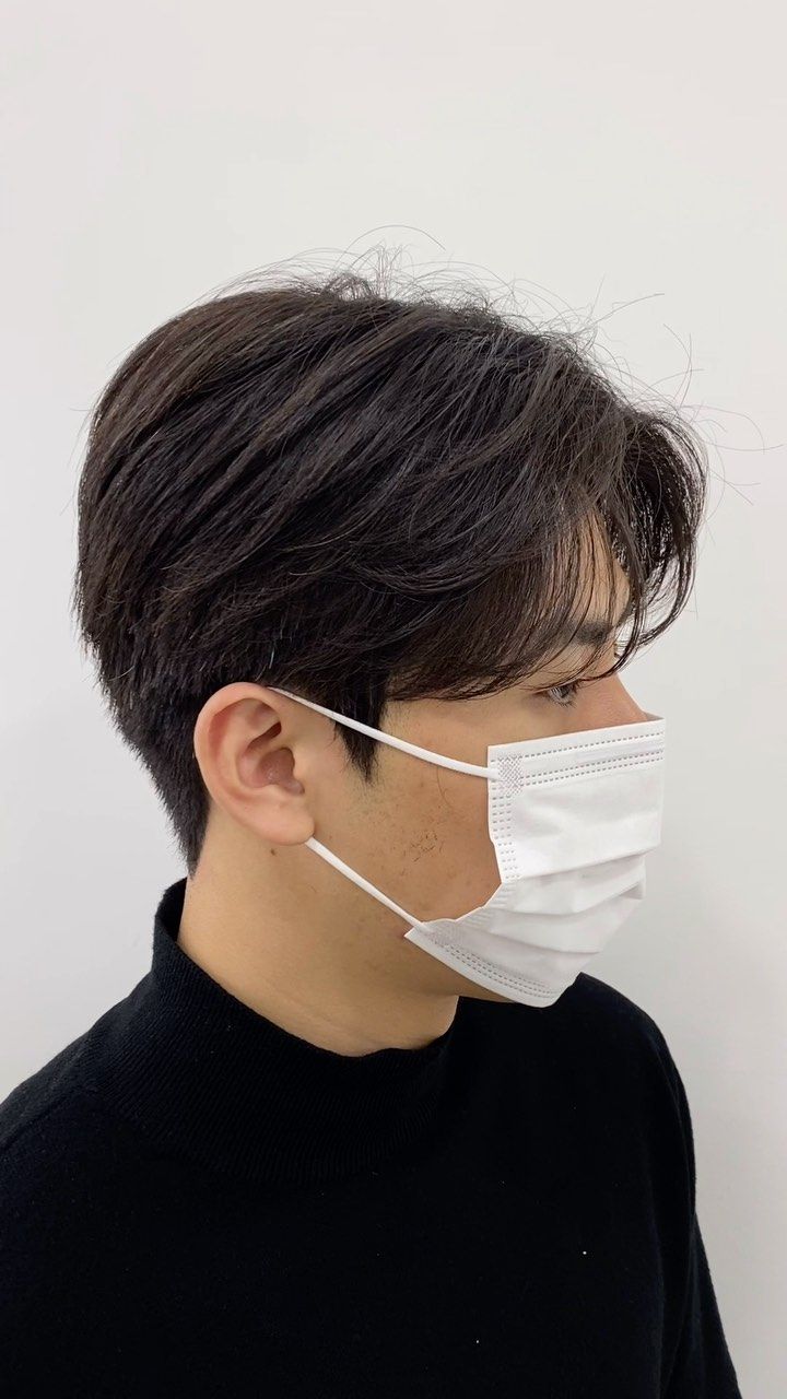 리프컷 · 아이롱펌