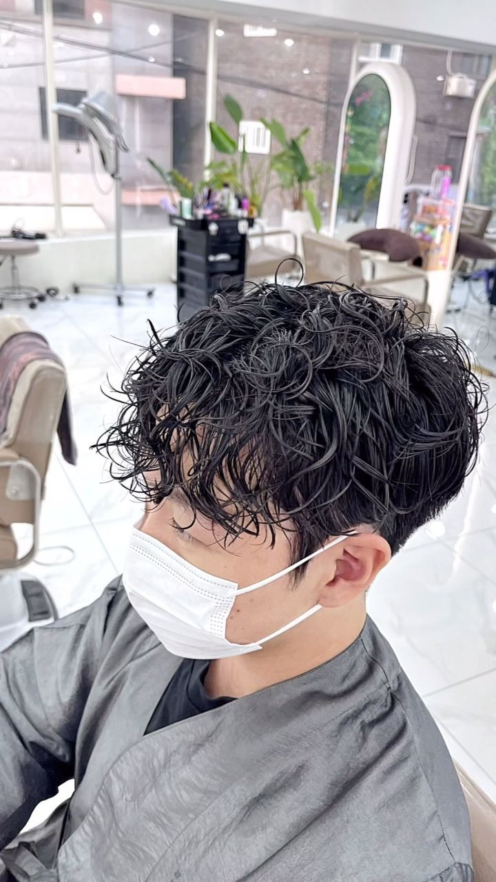 쉐도우펌 · 탈색