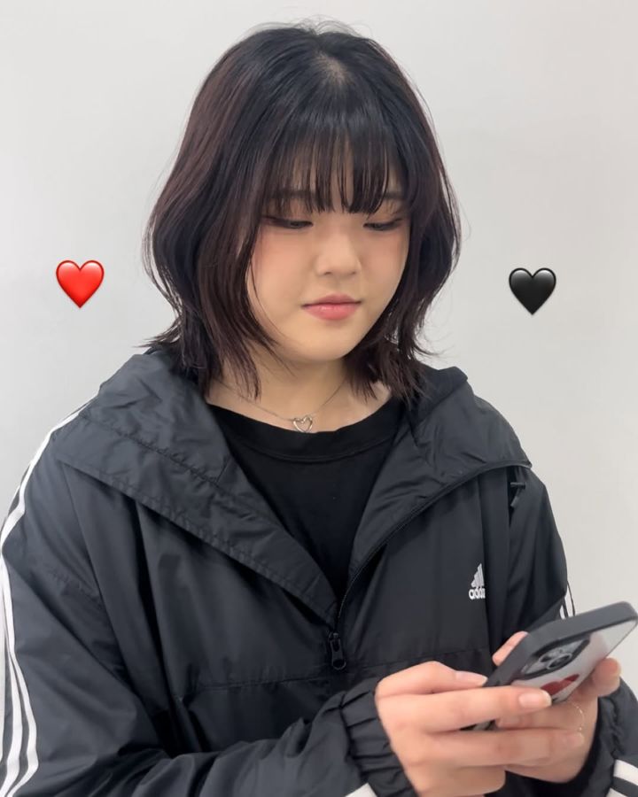 허쉬컷 · 단발