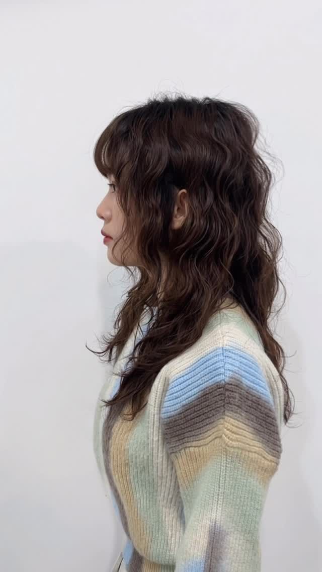 빈티지펌 · 물결펌